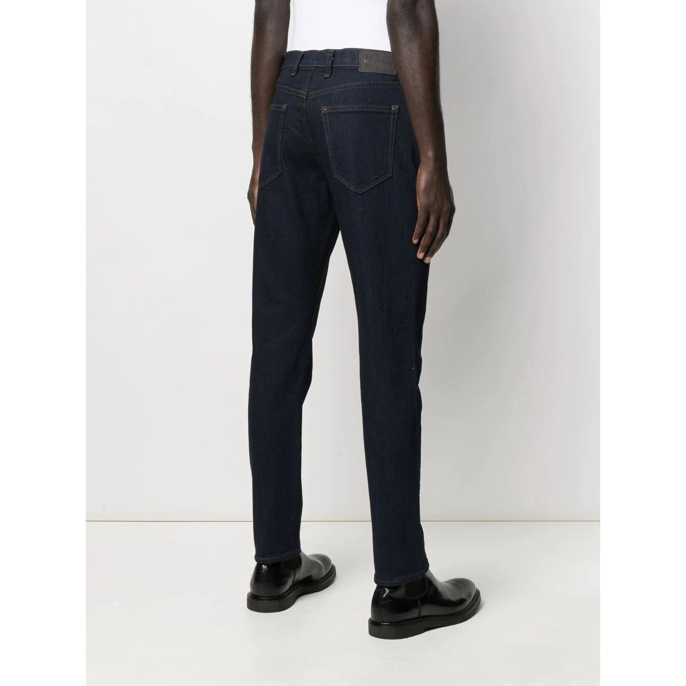 MICHAEL KORS Kelnės vyrams, Mėlyna, Slim fit stretch jean 3