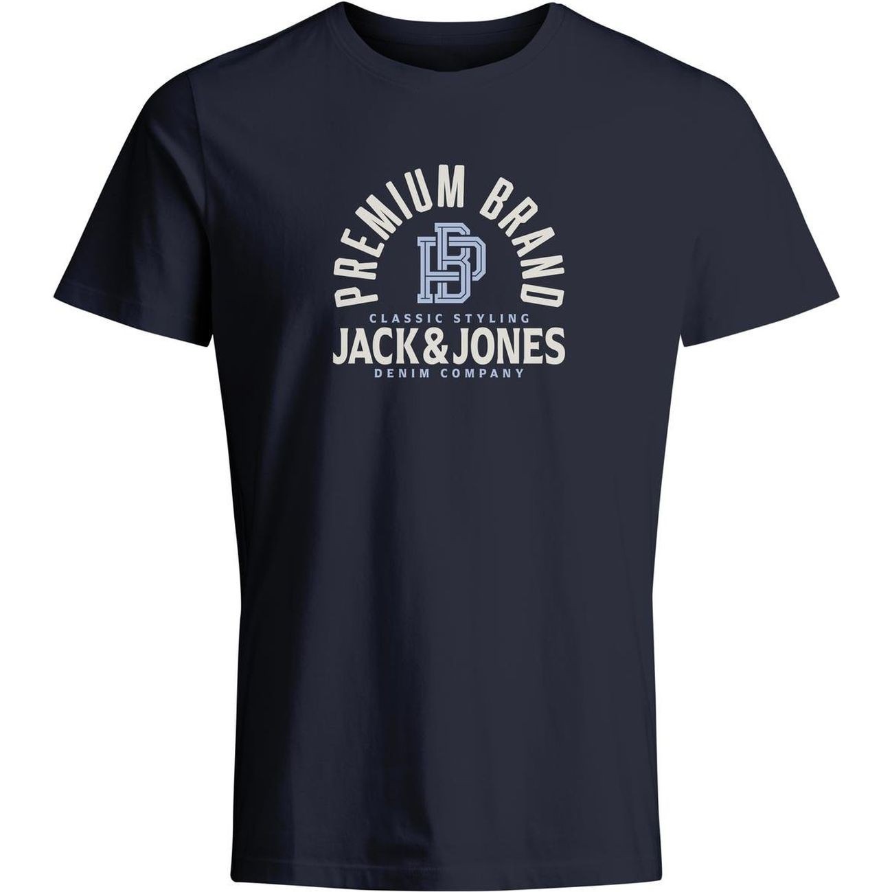 JACK & JONES Marškinėliai vyrams, Mėlyna, JPRSTAR TEE SS CREW 1
