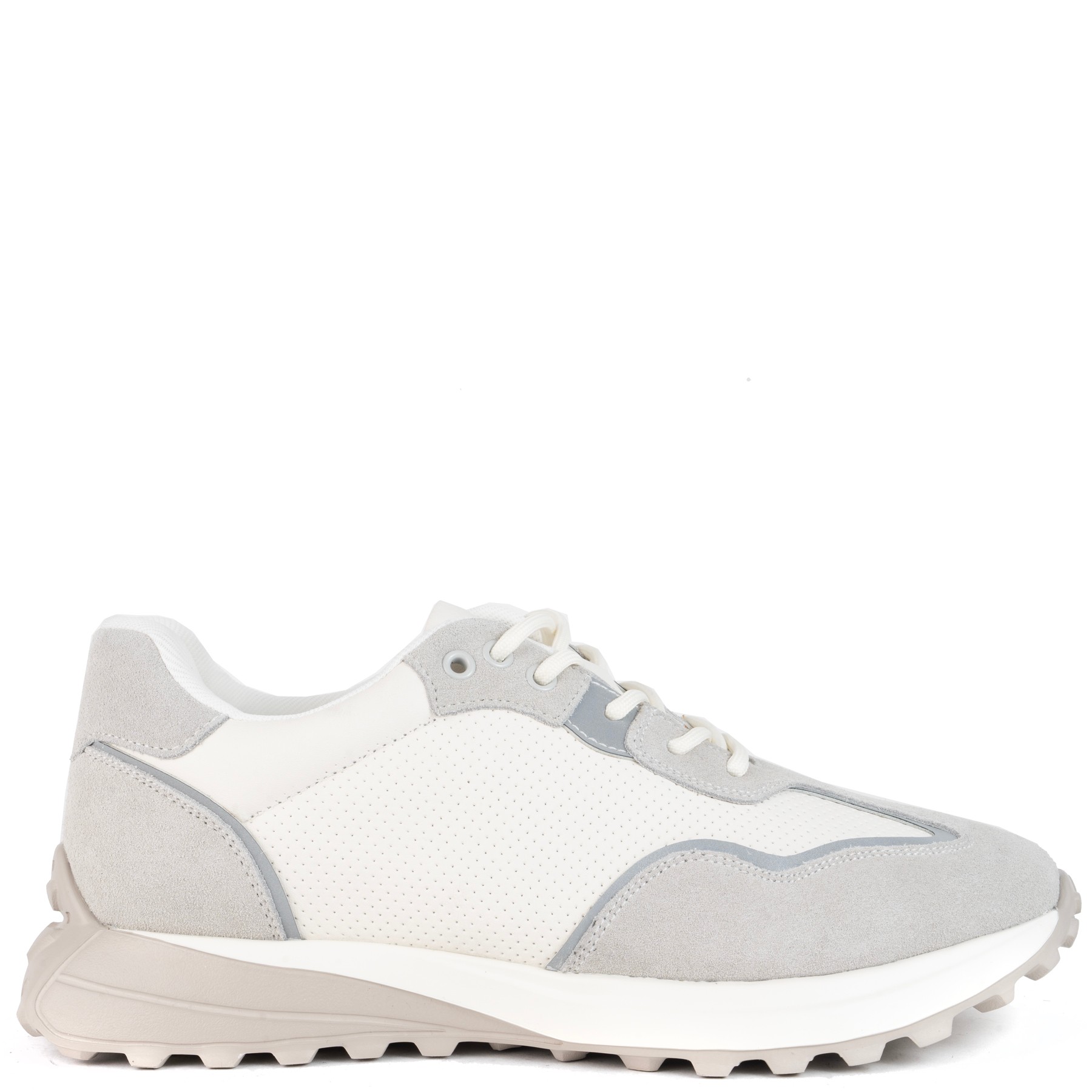 SERGIO MORETTI Laisvalaikio bateliai vyrams, Pilka, Leisure 2