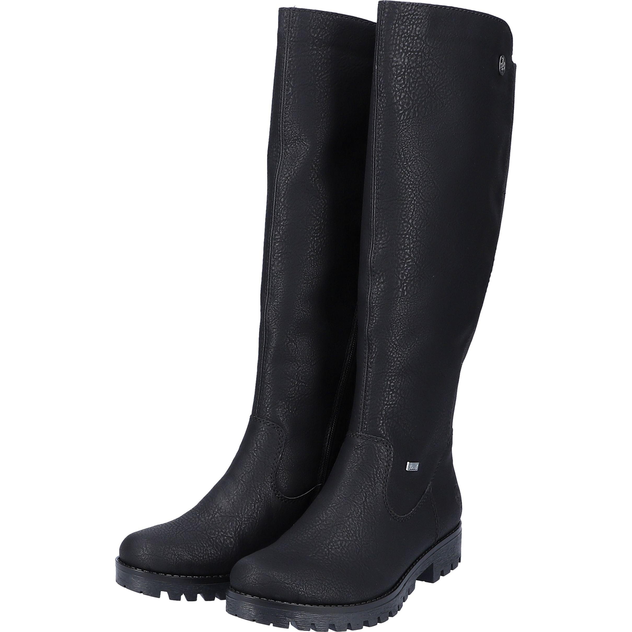RIEKER Auliniai moterims, Juoda, BOOTS 8