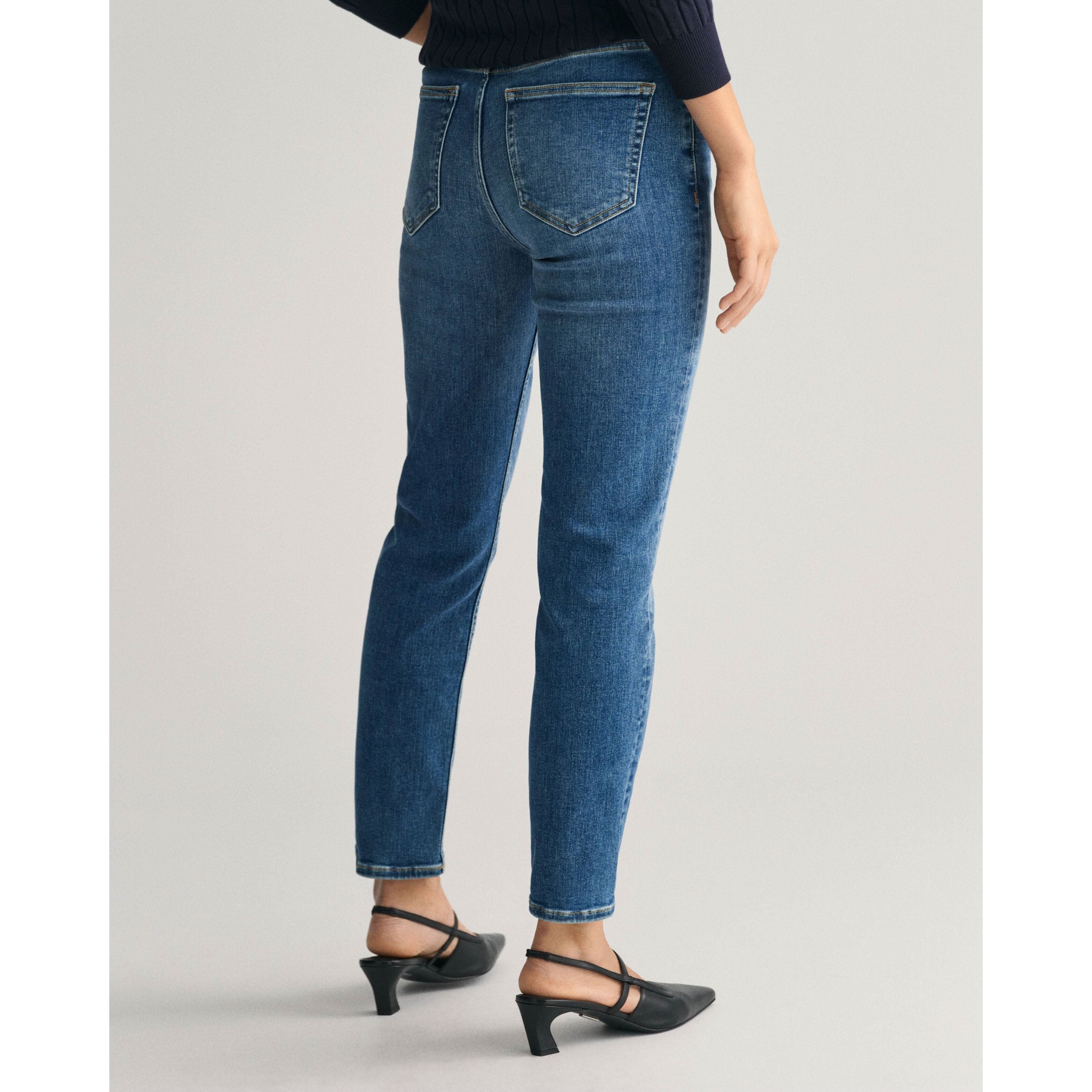 GANT Aptempti džinsai moterims, Mėlyna 3