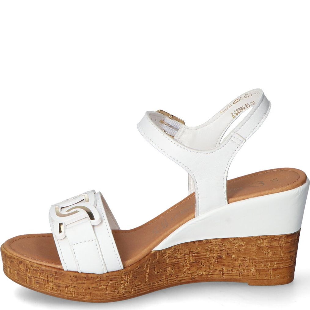 MARCO TOZZI Basutės moterims, Balta, SANDALS 3