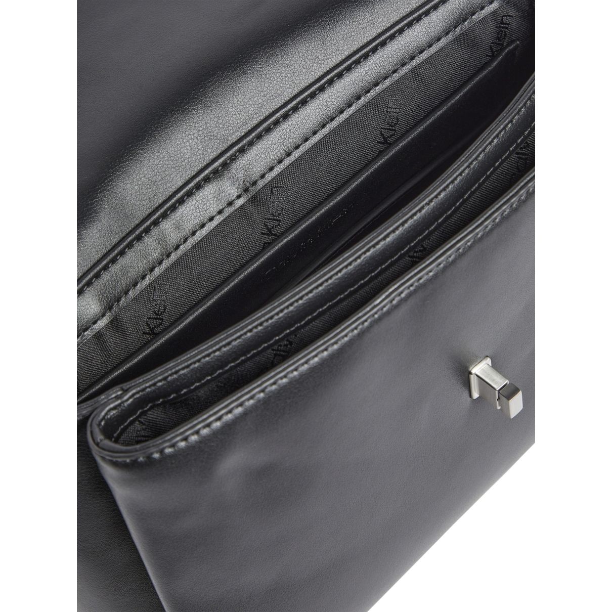 CALVIN KLEIN Rankinė per petį moterims, Juoda, Re-lo crossbody 3