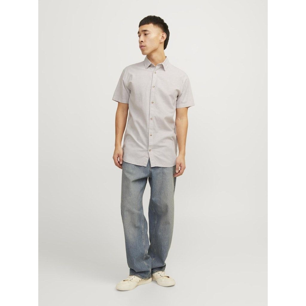 JACK & JONES Marškiniai vyrams, Ruda, Jjesummer shirts 4