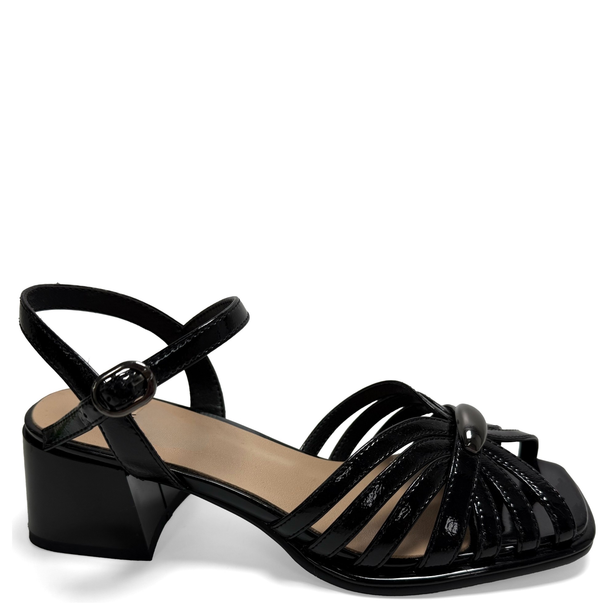 SERGIO MORETTI Basutės moterims, Juoda, Sandals 1