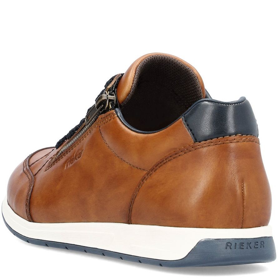 RIEKER Laisvalaikio bateliai vyrams, Ruda, LEISURE 5