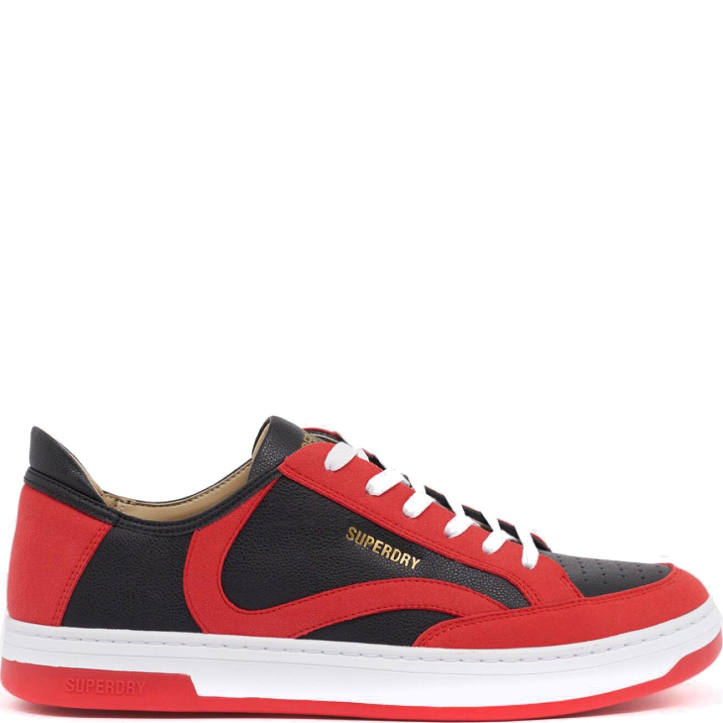 SUPERDRY Bateliai - vyrams, Juoda, VEGAN BASKET OV LOW TRAINER 2