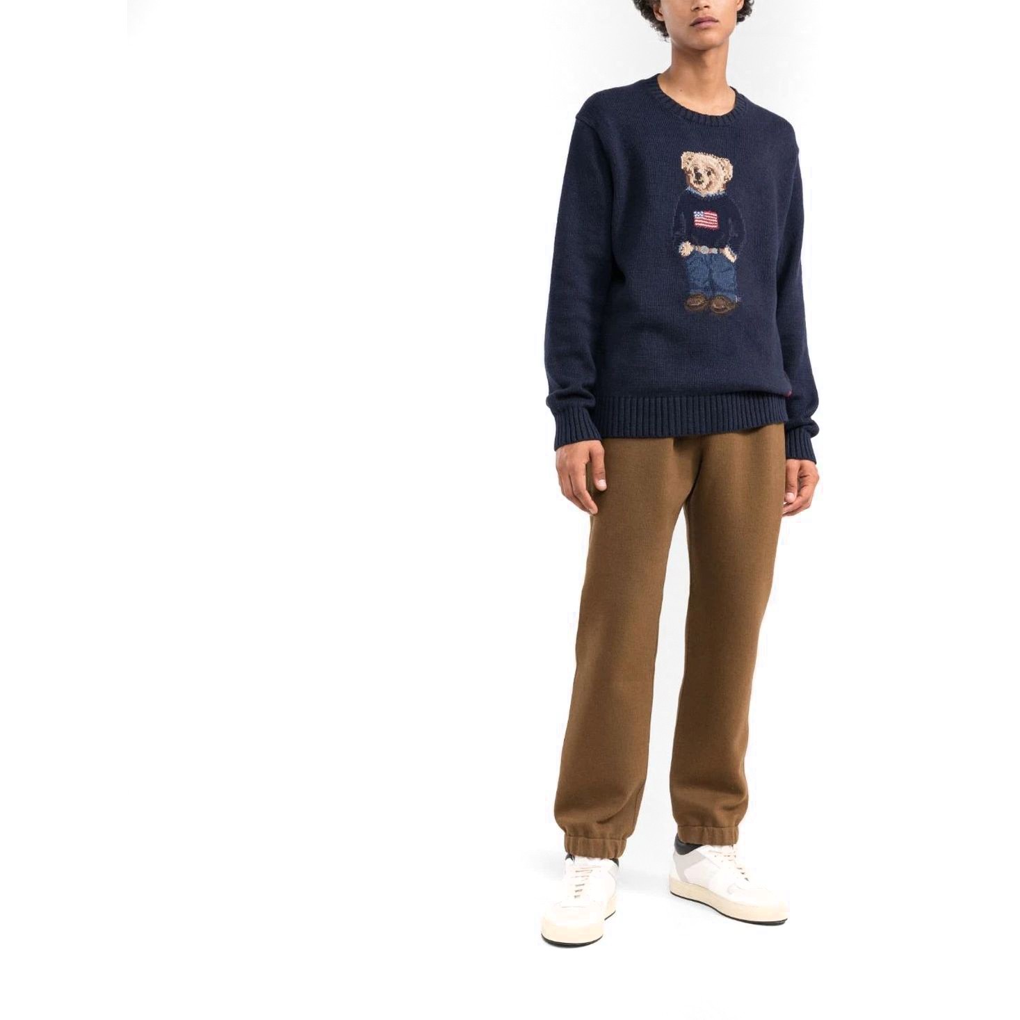 POLO RALPH LAUREN Sportinis nertinis vyrams, Mėlyna, Polo bear sweater 2