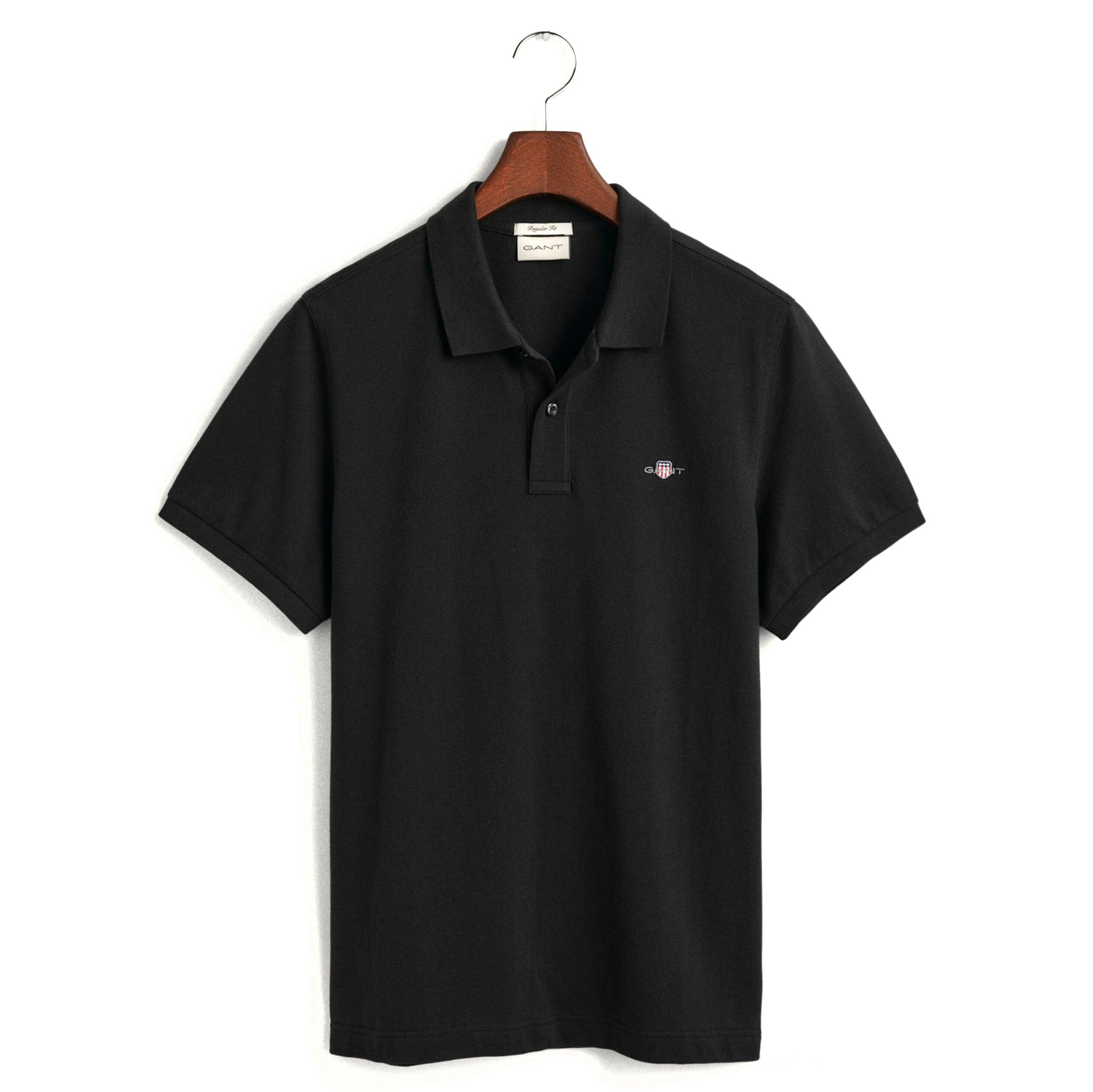 GANT Polo marškiniai trumpos rank. vyrams, Juoda 1