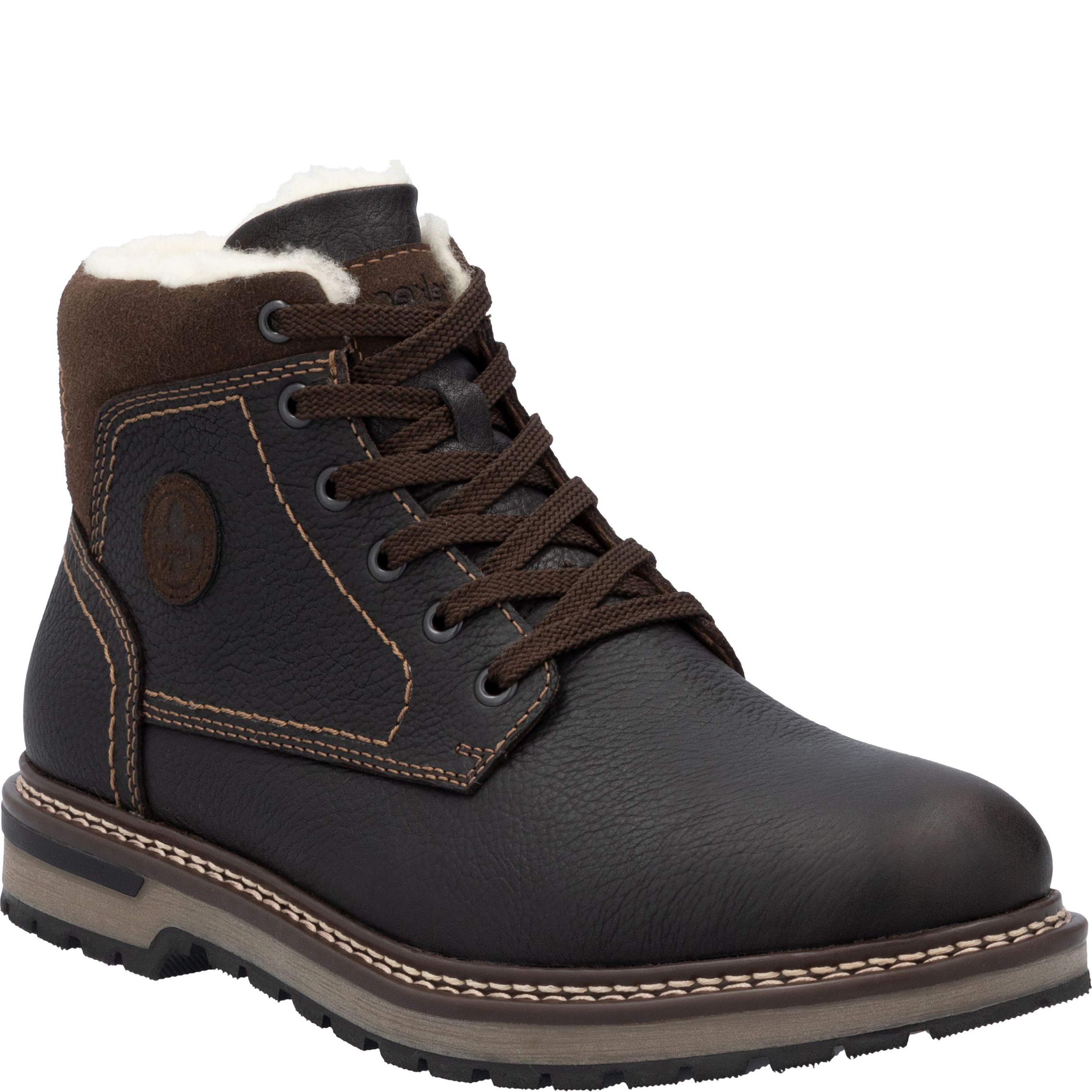 RIEKER Aulinukai vyrams, Ruda, Men's boots 1