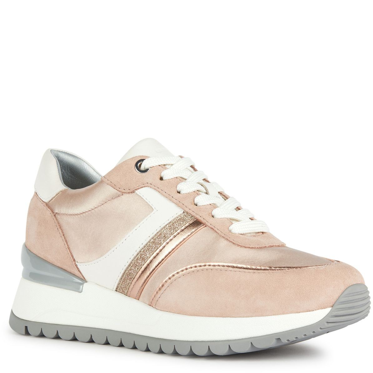 GEOX Sportiniai bateliai moterims, Rožinė, DESYA SPORT SHOES 1