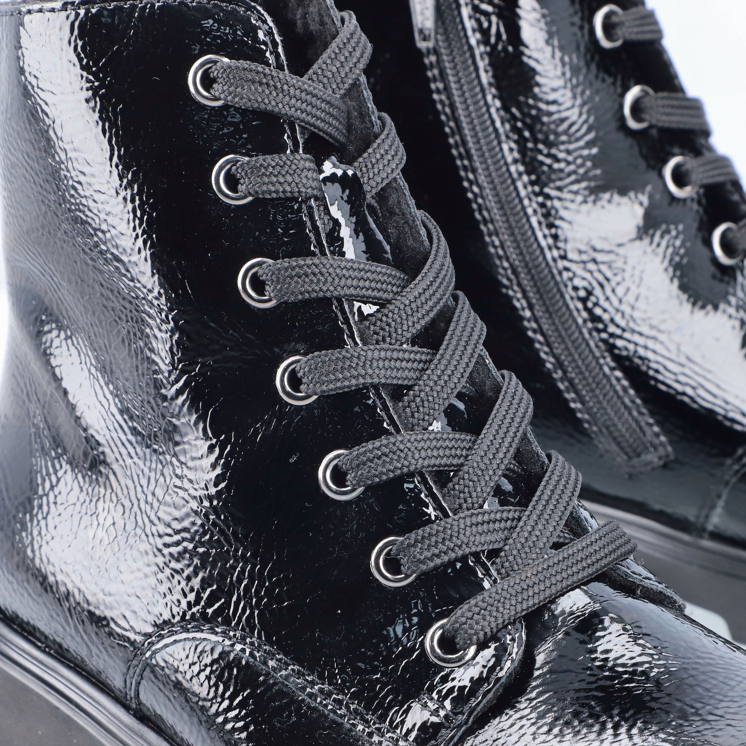 RIEKER Aulinukai moterims, Juoda, Ladies mid height boots 3