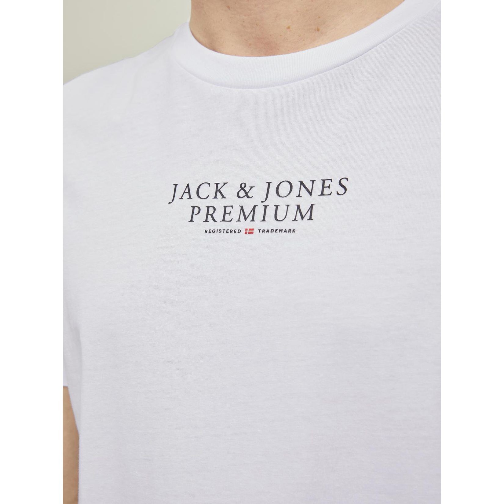 JACK & JONES Marškinėliai vyrams, Balta, JPRBLUARCHIE SS TEE 2