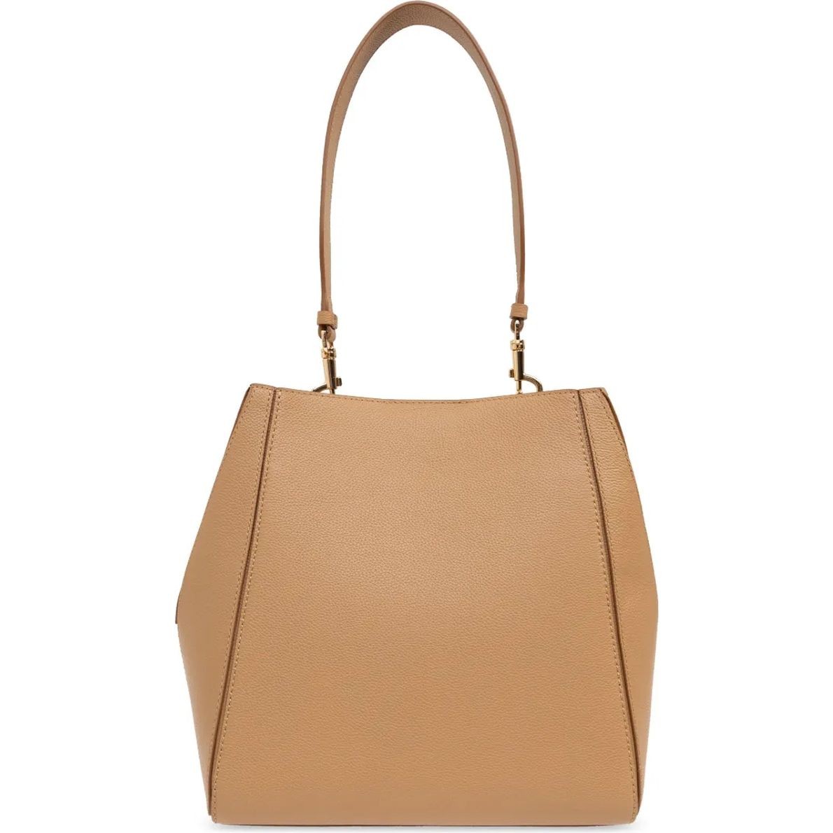 TORY BURCH Pirkinių krepšys moterims, Ruda, Mcgraw bucket bag 2