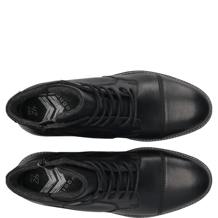 BUGATTI Aulinukai vyrams, Juoda, Booties 7