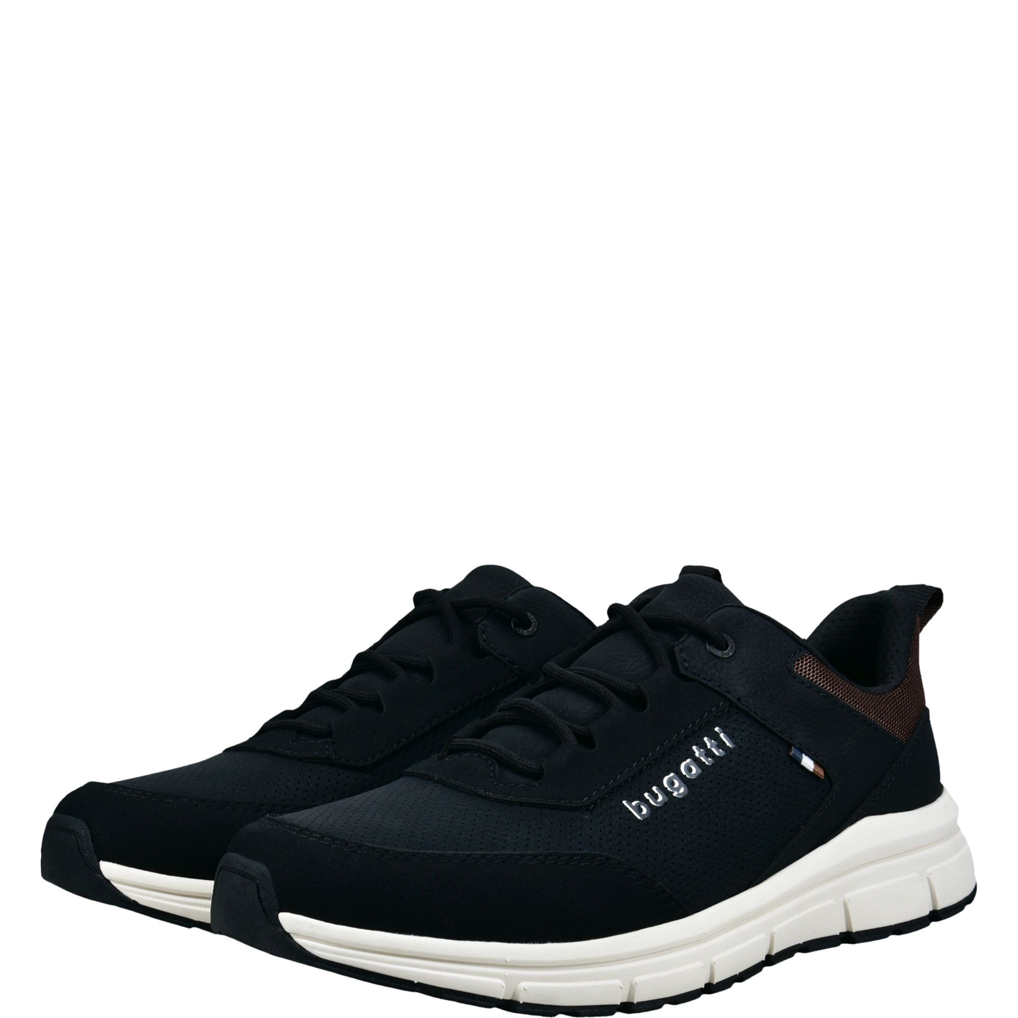 BUGATTI Laisvalaikio bateliai vyrams, Juoda, leisure 5