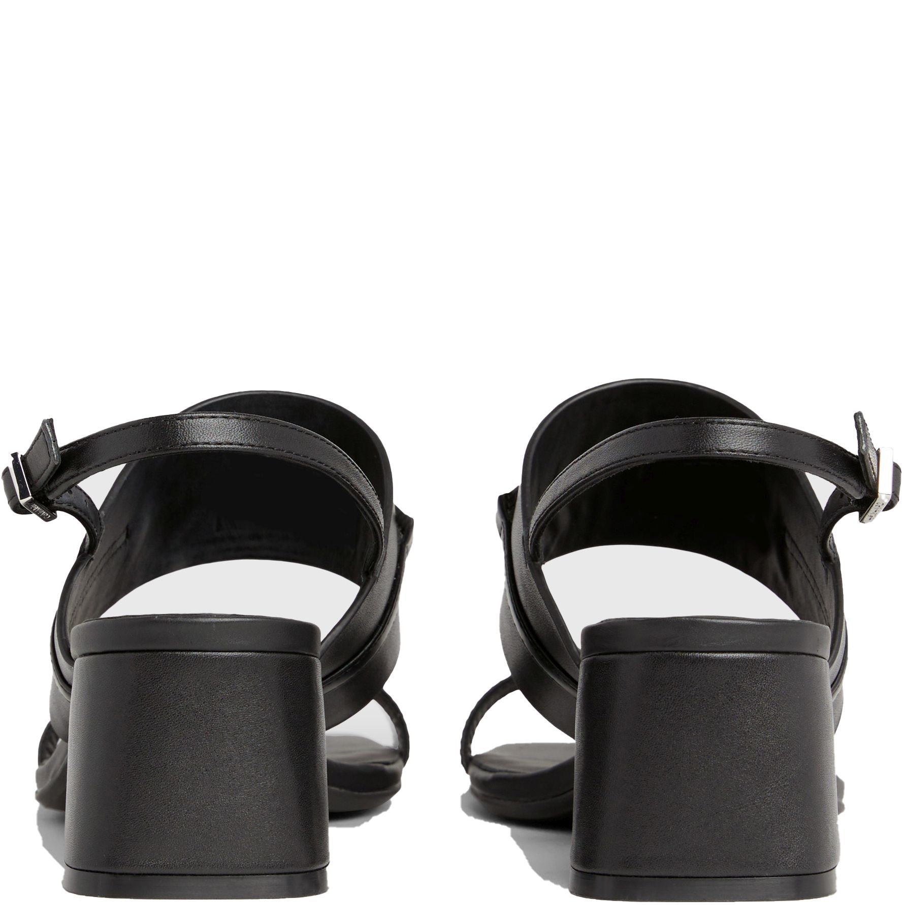 CALVIN KLEIN Basutės moterims, Juoda, Heel sandal 45 bar 3