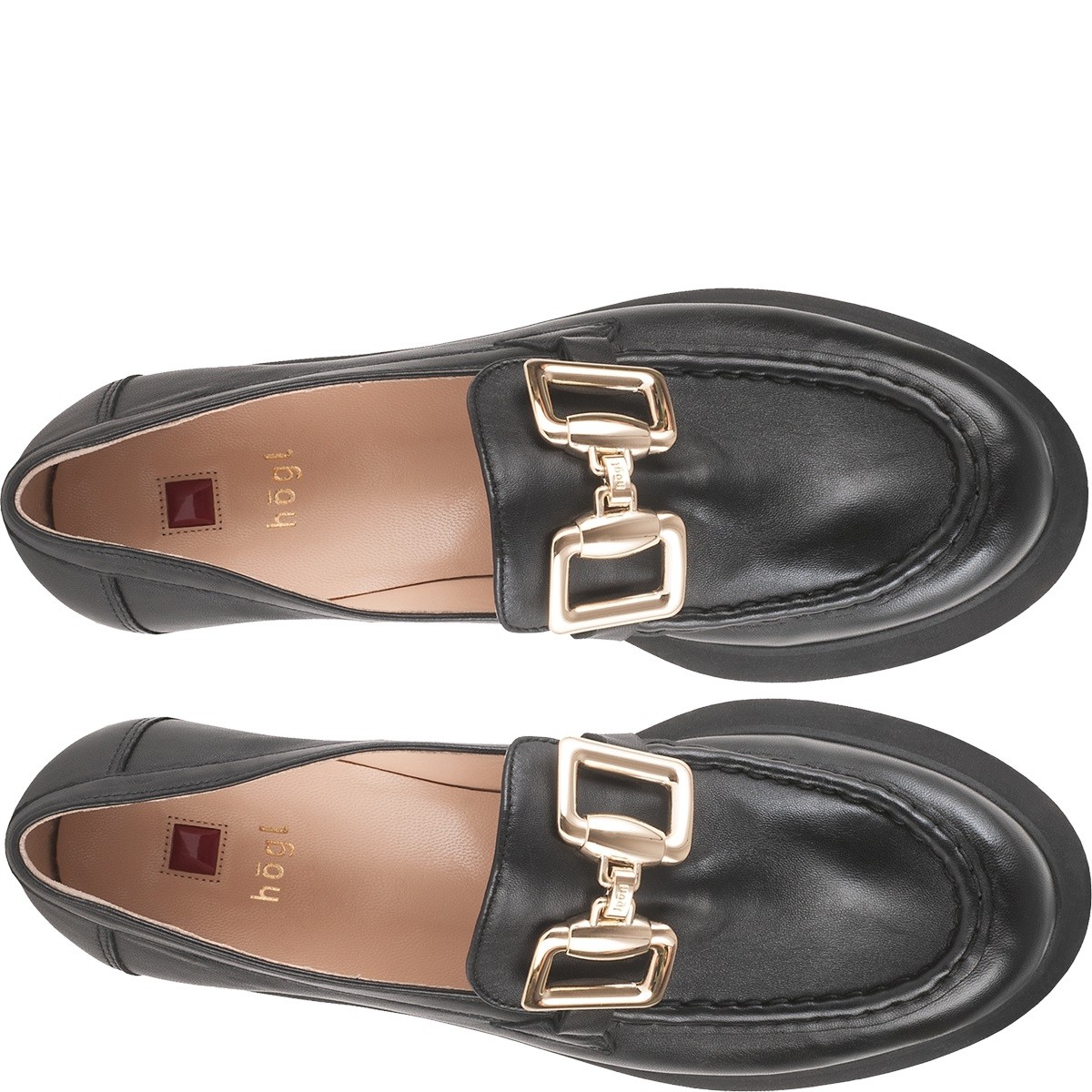 HOGL Loaferiai moterims, Juoda, MAX Loafers 4