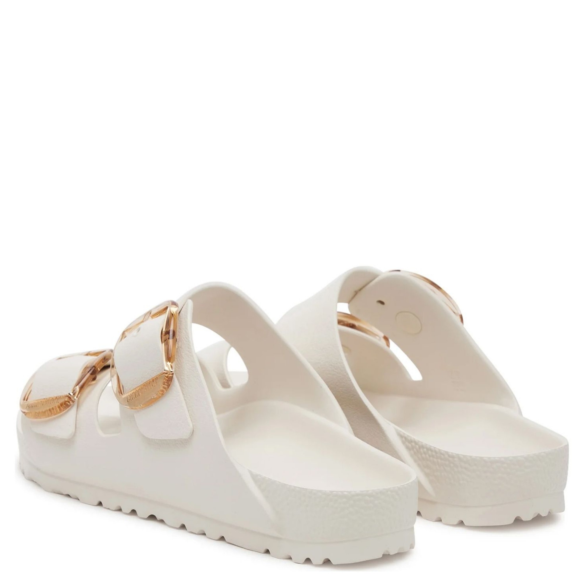 BIRKENSTOCK Šlepetės moterims, Balta, Arizona Big Buckle slippers 3