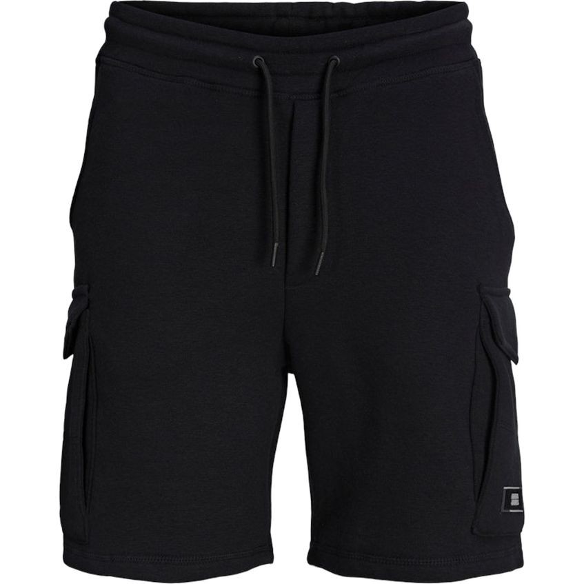 JACK & JONES Šortai vyrams, Juoda, JPSTCLASSIC SWEAT SH