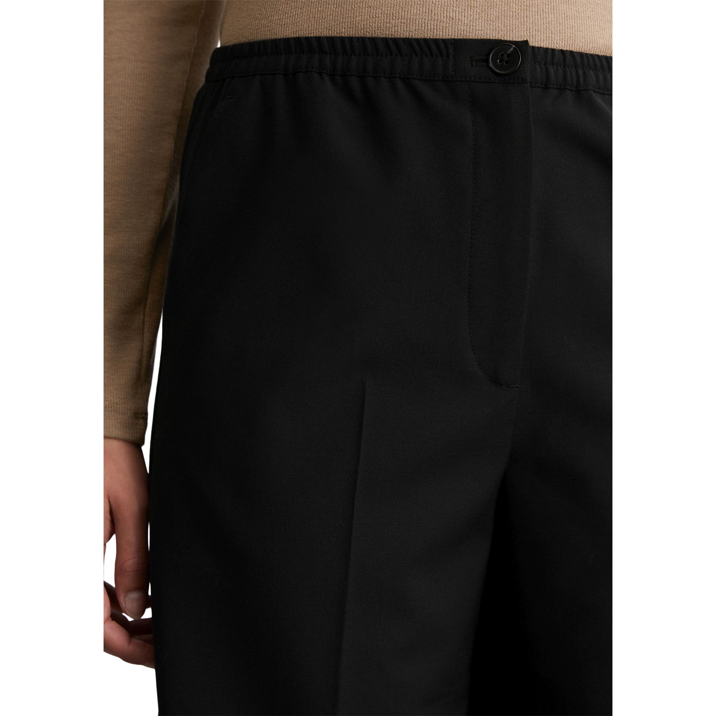 MARC O'POLO Kelnės moterims, Juoda, Pants 410021410485 4