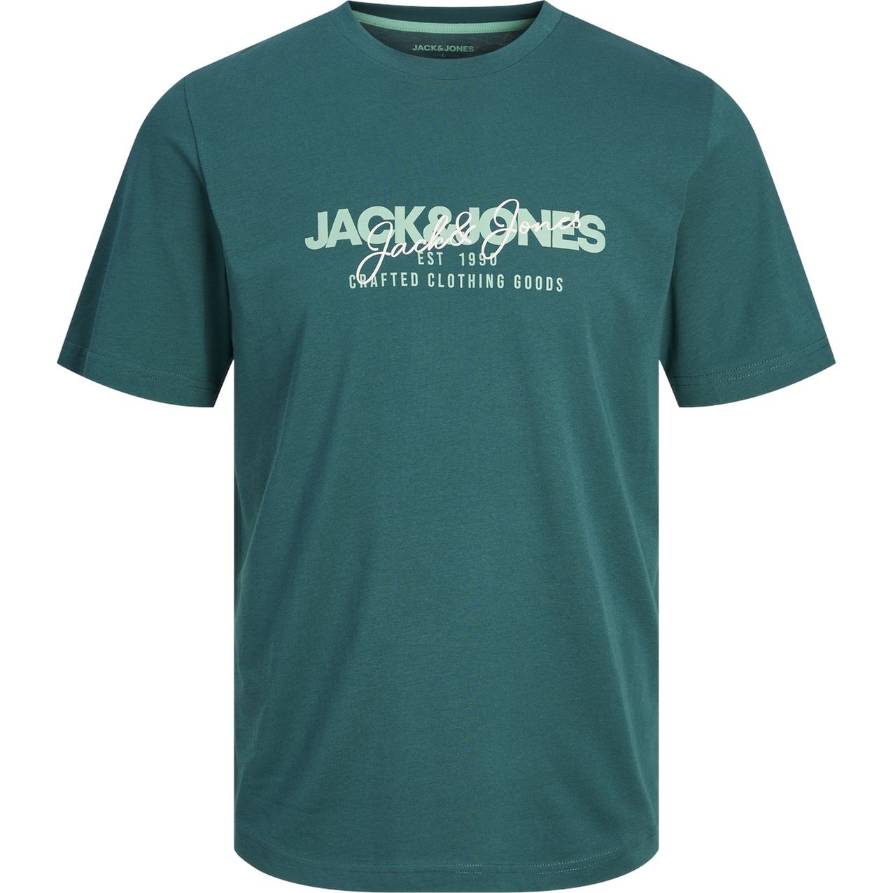 JACK & JONES Marškinėliai vyrams, Mėlyna, Alvis tee 1
