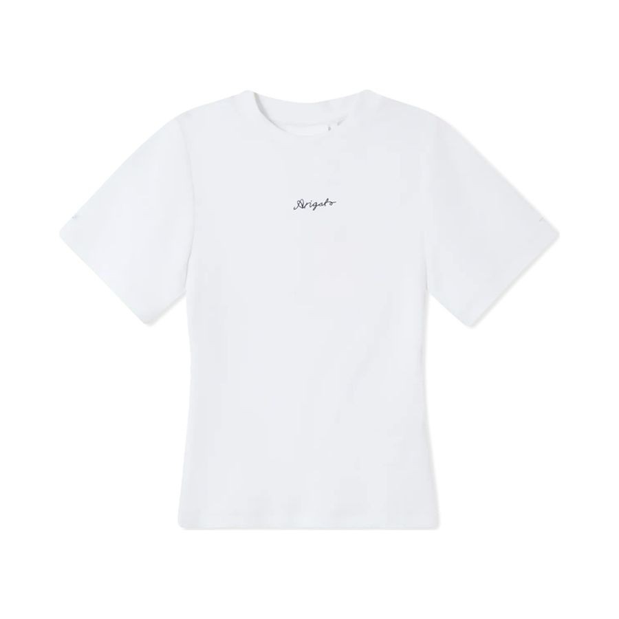 AXEL ARIGATO Marškinėliai trump. rankovėmis moterims, Balta, Sketch t-shirt