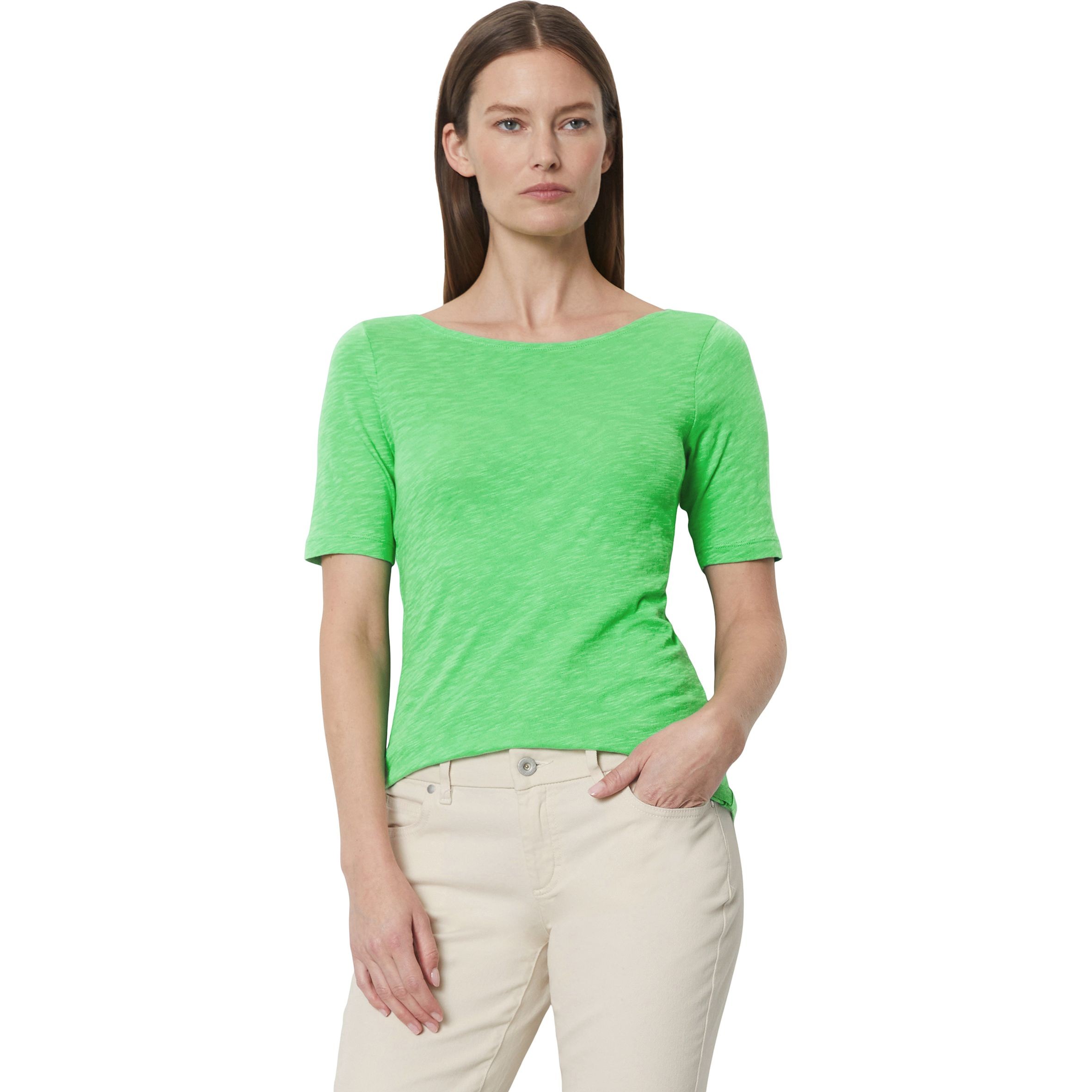 MARC O'POLO Marškinėliai moterims, Žalia 2