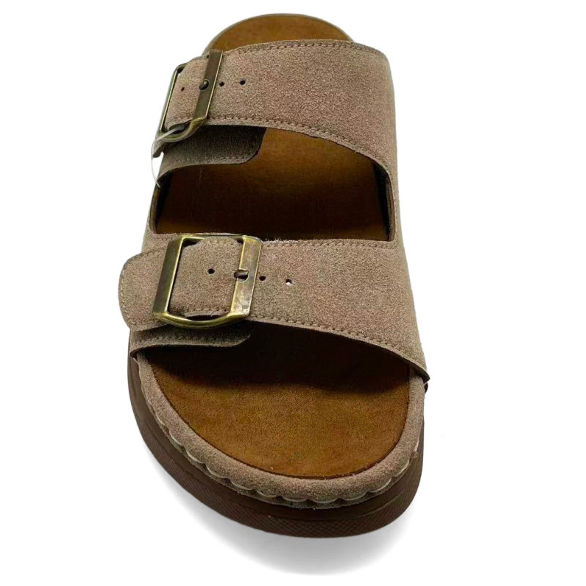 LA CONTE Šlepetės moterims, Ruda, Slippers 4