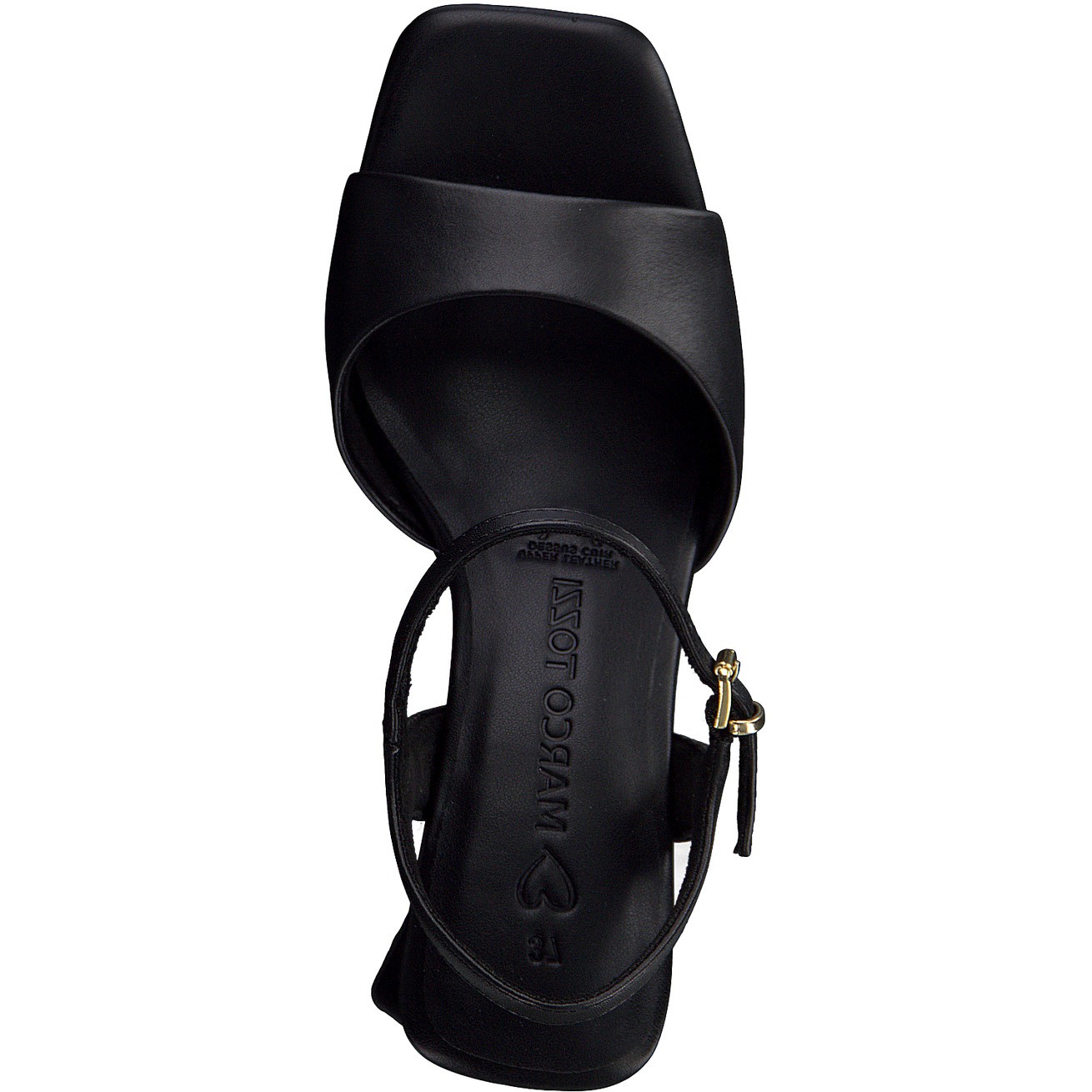 MARCO TOZZI Basutės moterims, Juoda, SANDALS 4