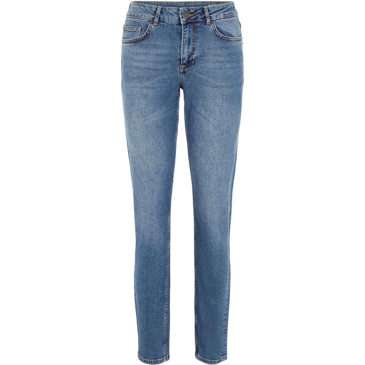 NOISY MAY Tiesūs džinsai moterims, Mėlyna, NMJENNA NW STRAI 1