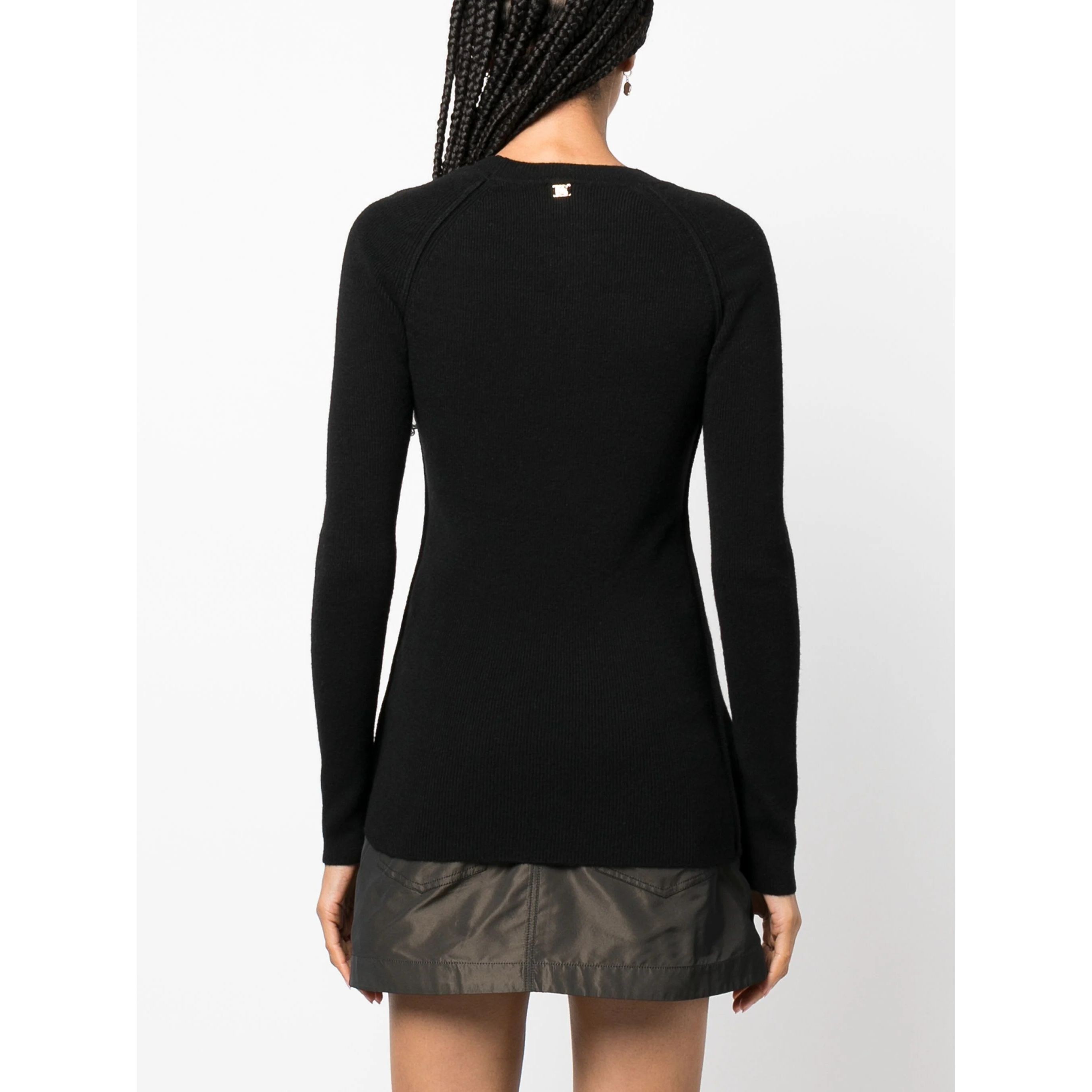 PINKO Megztinis moterims, Juoda, Ramarro sweater 3