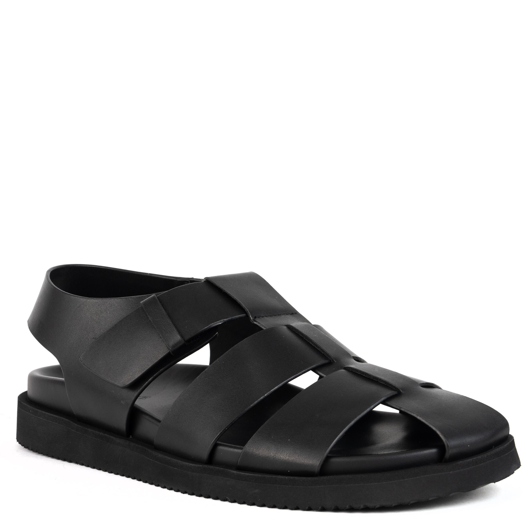 SERGIO MORETTI Basutės vyrams, Juoda, Sandals 1