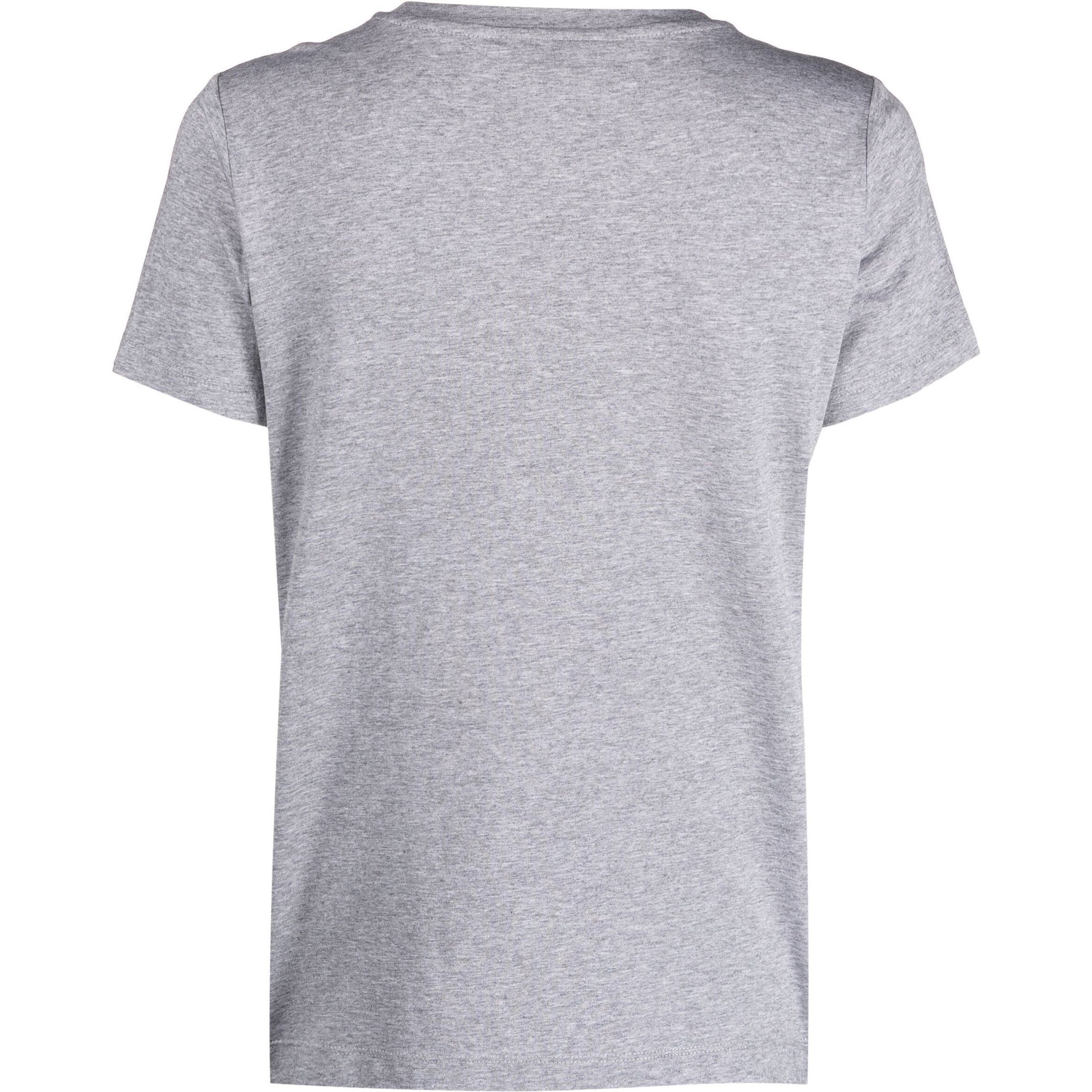 DKNY Marškinėliai trump. rankovėmis moterims, Pilka, Raised glitter logo tee 2