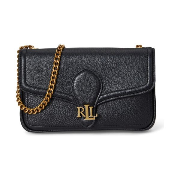 LAUREN RALPH LAUREN Piniginė moterims, Juoda, Wallet on a chain large 1