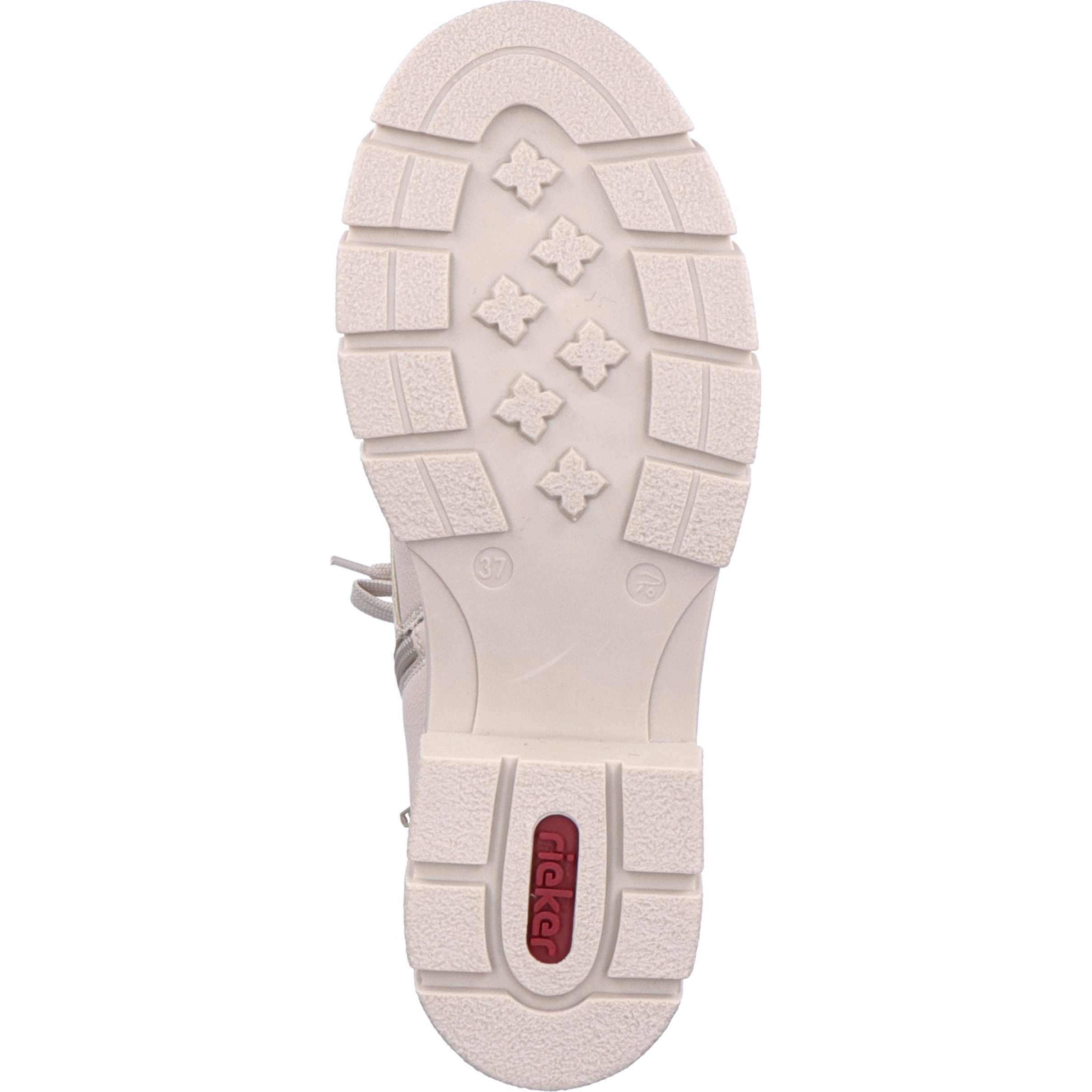 RIEKER Aulinukai moterims, Smėlio, BOOTIES 7
