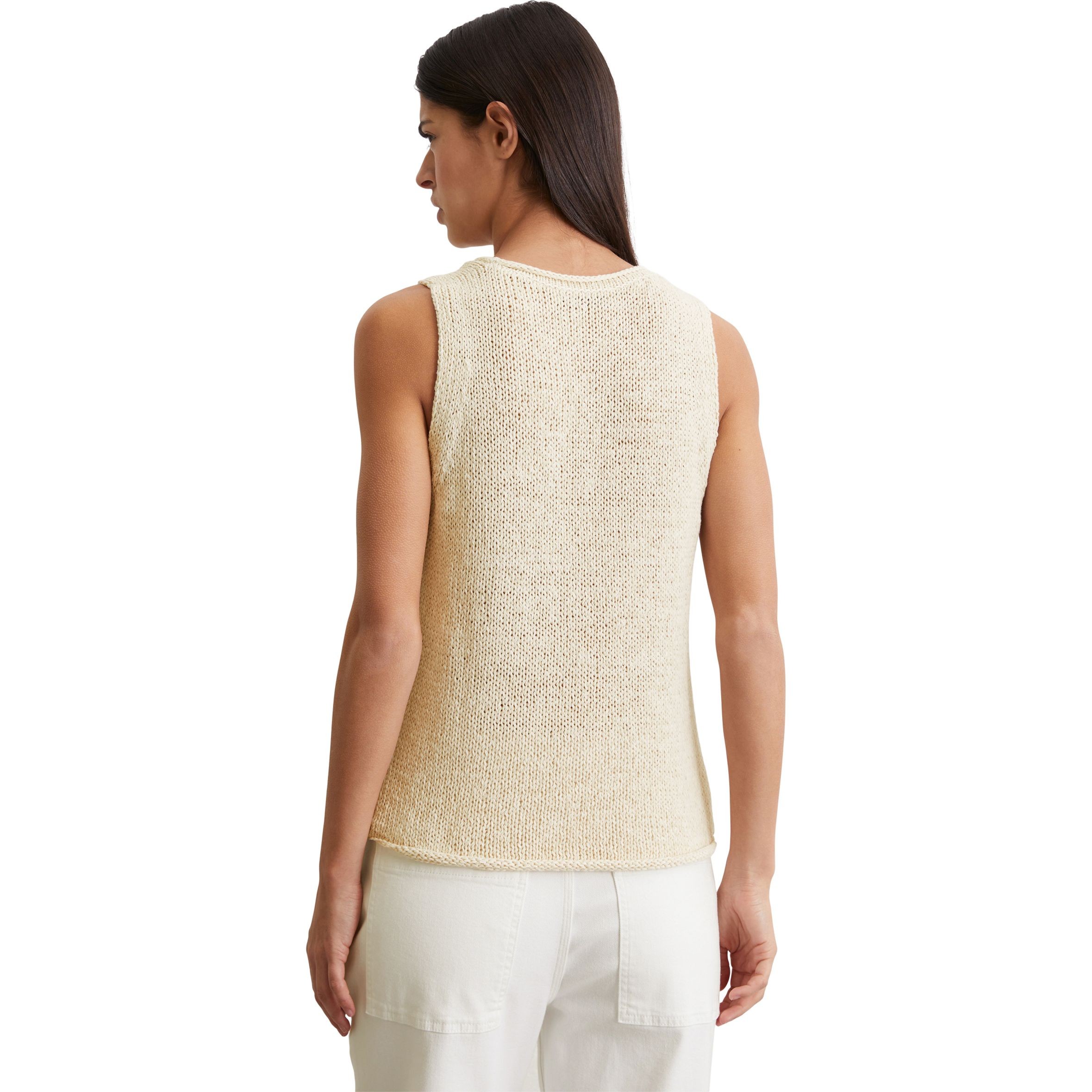 MARC O'POLO Marškinėliai trump. rankovėmis moterims, Smėlio, Tshirts sh 503513663029 3