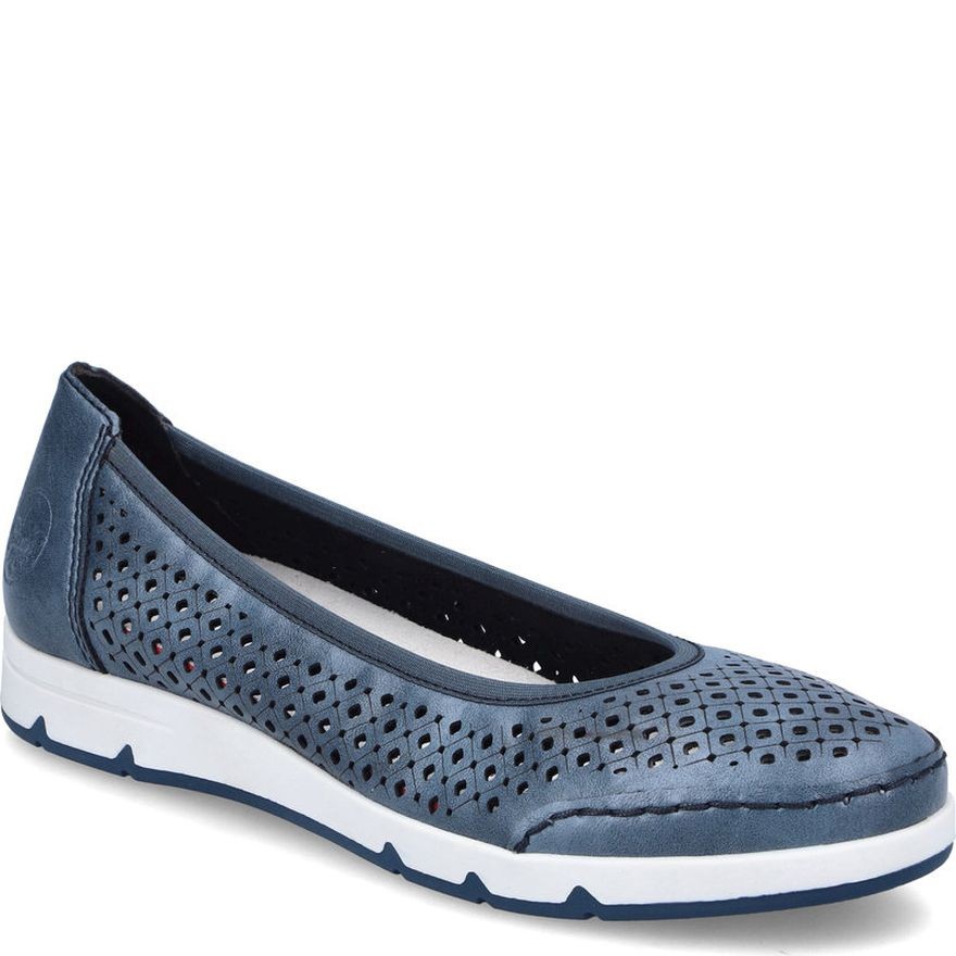 RIEKER Balerinos moterims, Mėlyna, Ballerina 1