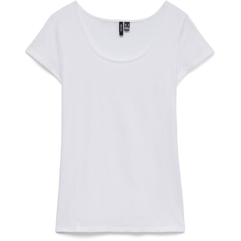 VERO MODA Marškinėliai moterims, Balta, VMMAXI MY SOFT SS U- 1