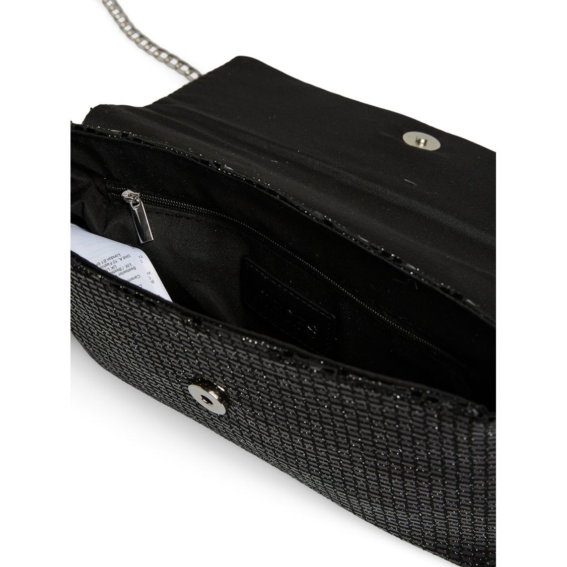 PIECES Rankinė per petį moterims, Juoda, Nitter sequins cross body 3