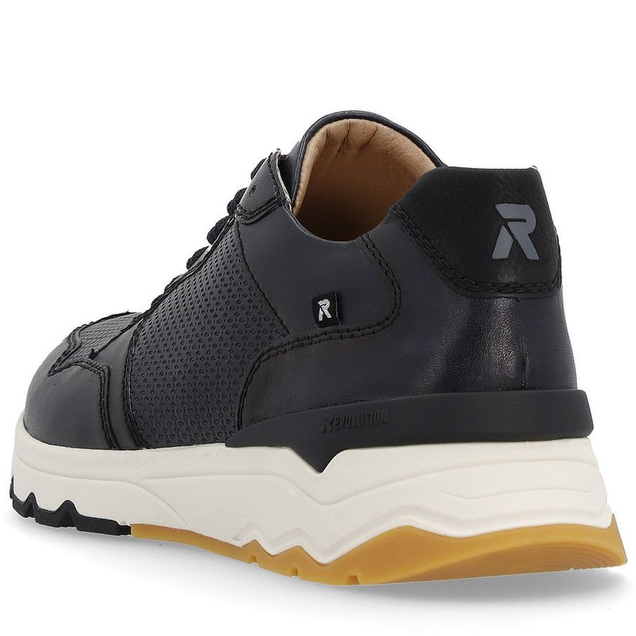 RIEKER Laisvalaikio bateliai vyrams, Mėlyna, LEISURE 5