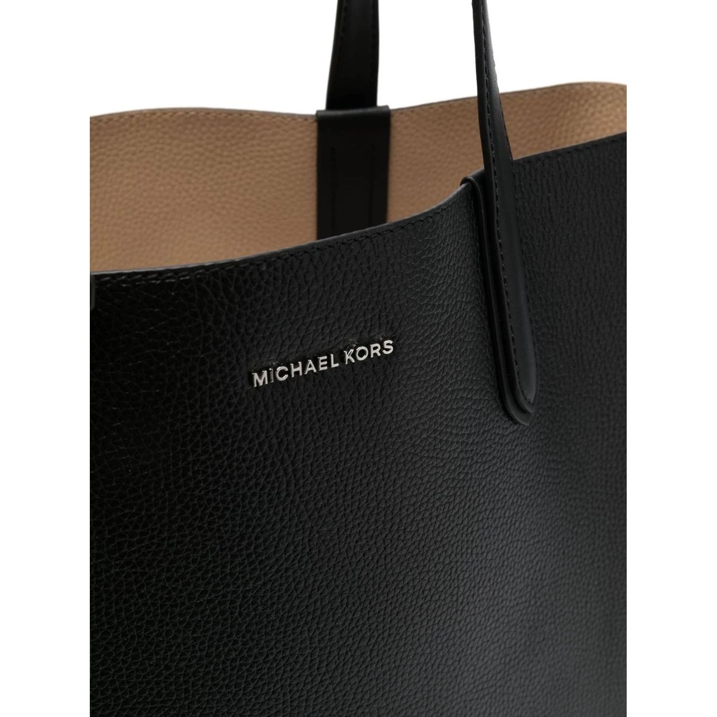 MICHAEL KORS Pirkinių krepšys moterims, Juoda, XL ns reversible tote 3