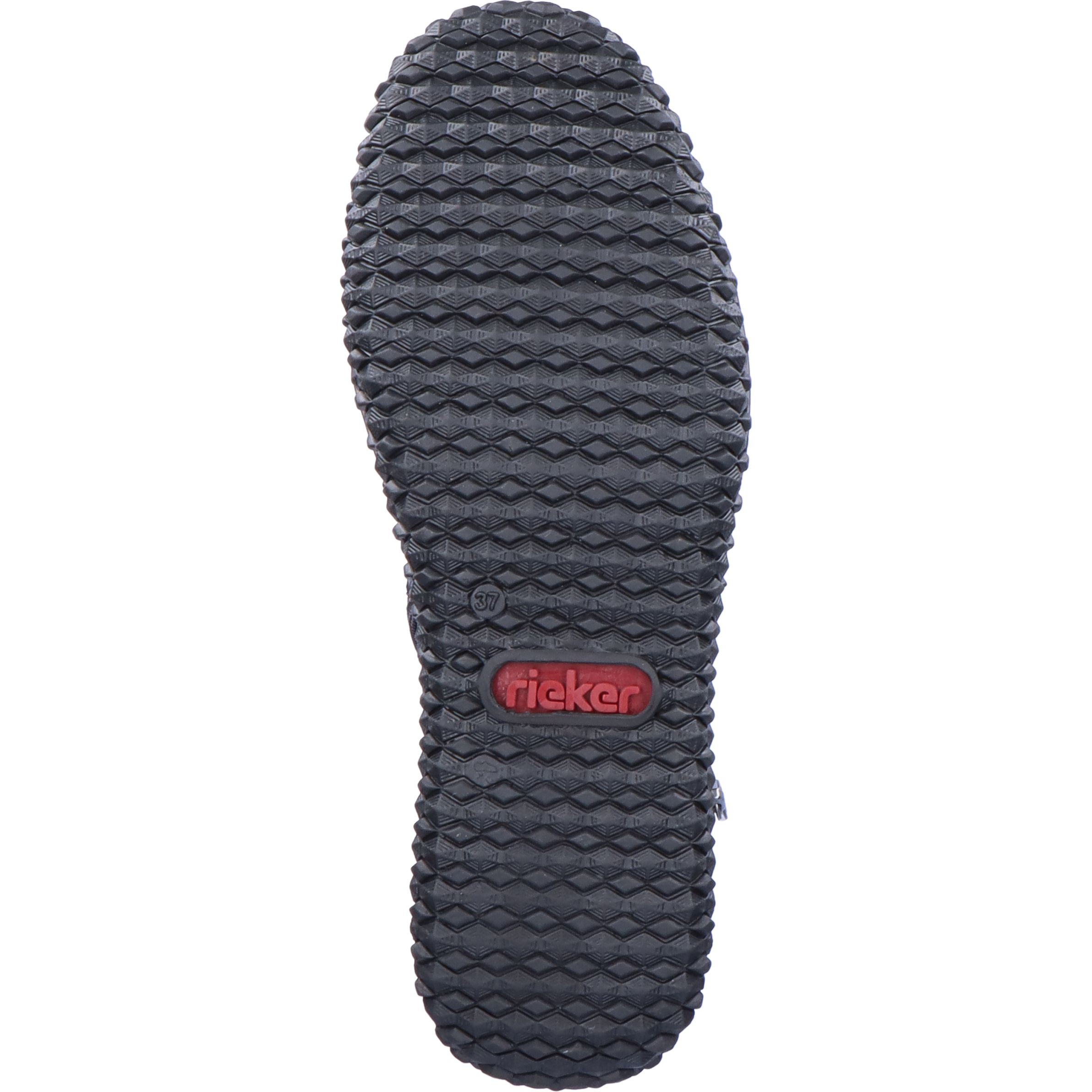 RIEKER Aulinukai moterims, Juoda, BOOTIES 4