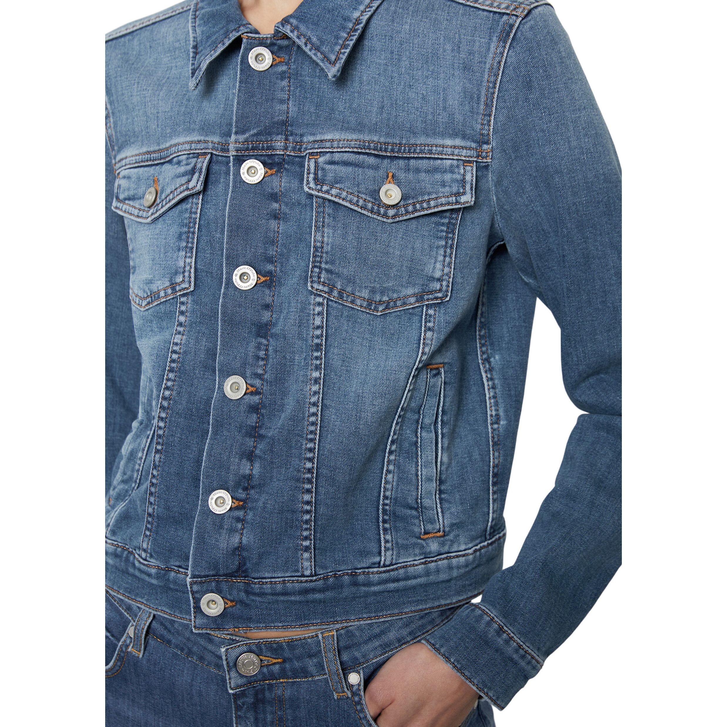 MARC O'POLO Džinsinis švarkas moterims, Mėlyna 4