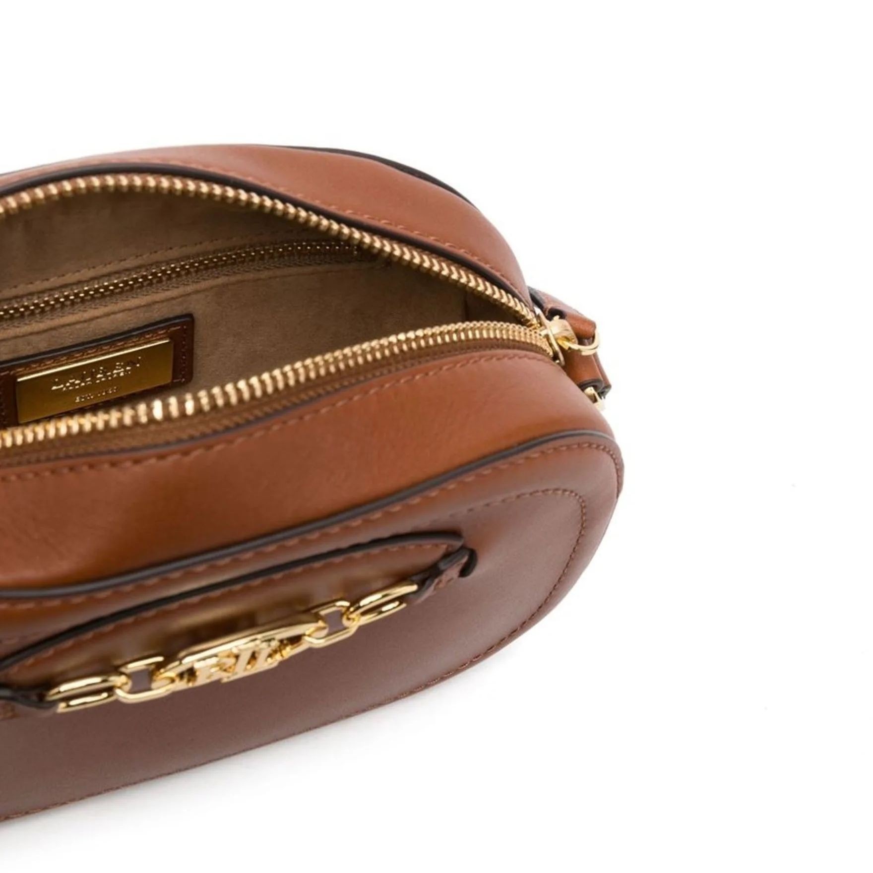 LAUREN RALPH LAUREN Rankinė per petį moterims, Ruda, Jordynn 20  medium crossbody 4