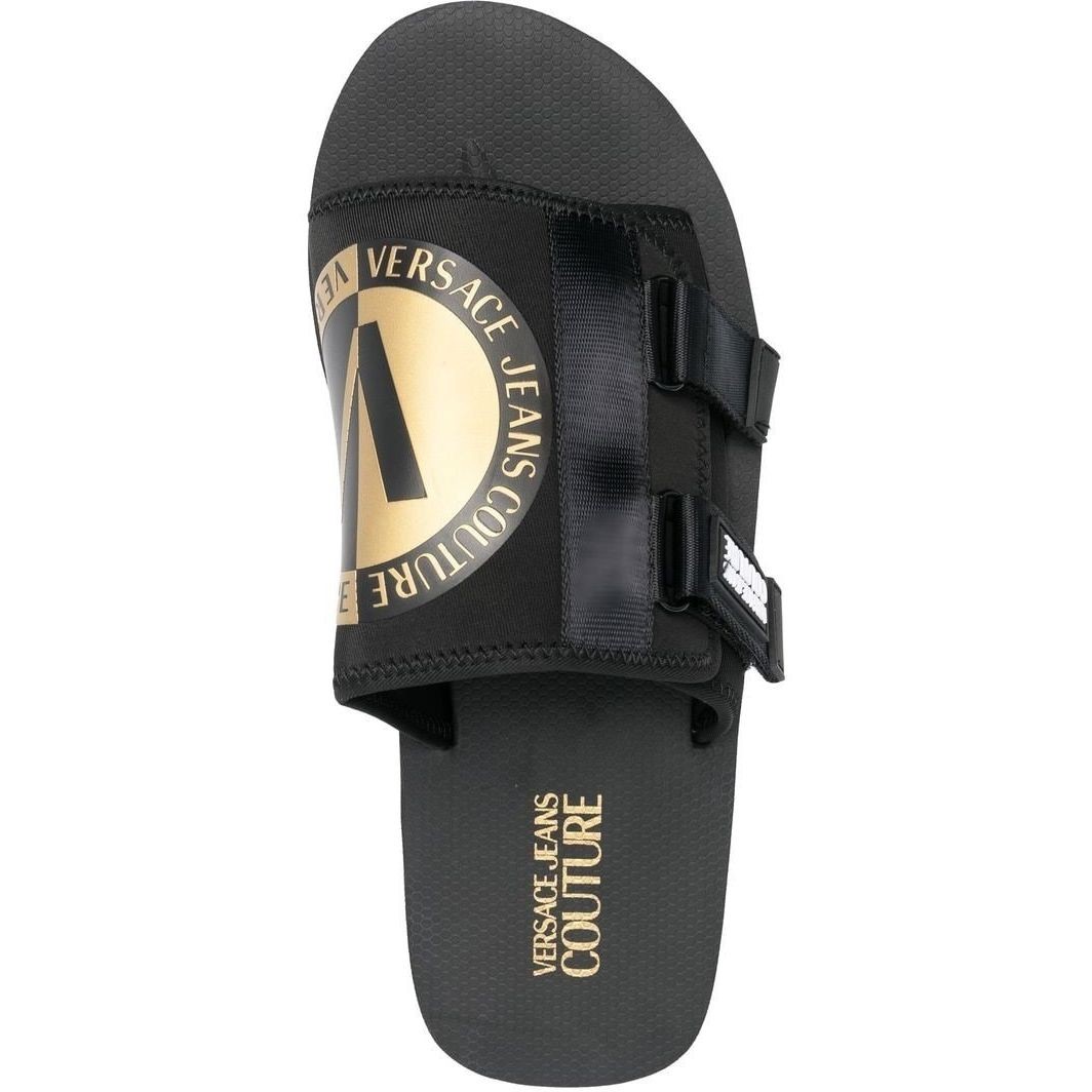 VERSACE JEANS CUTURE Basutės vyrams, BLACK/GOLD, Fondo ipanema sandals 4