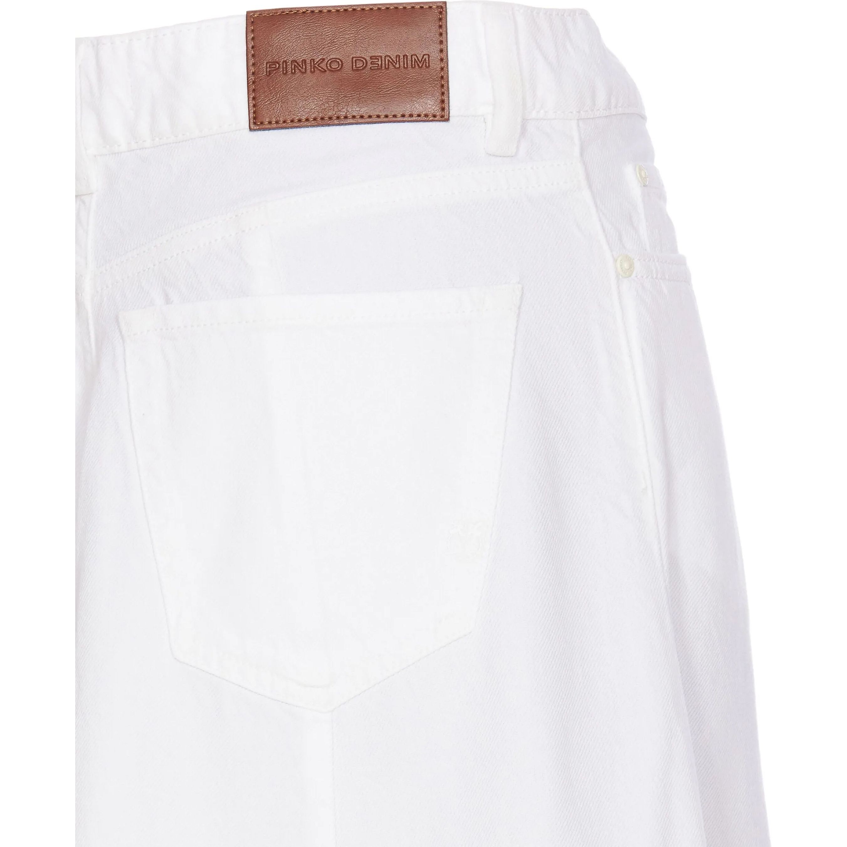 PINKO Midi sijonas moterims, Balta, Hurghada skirt 3