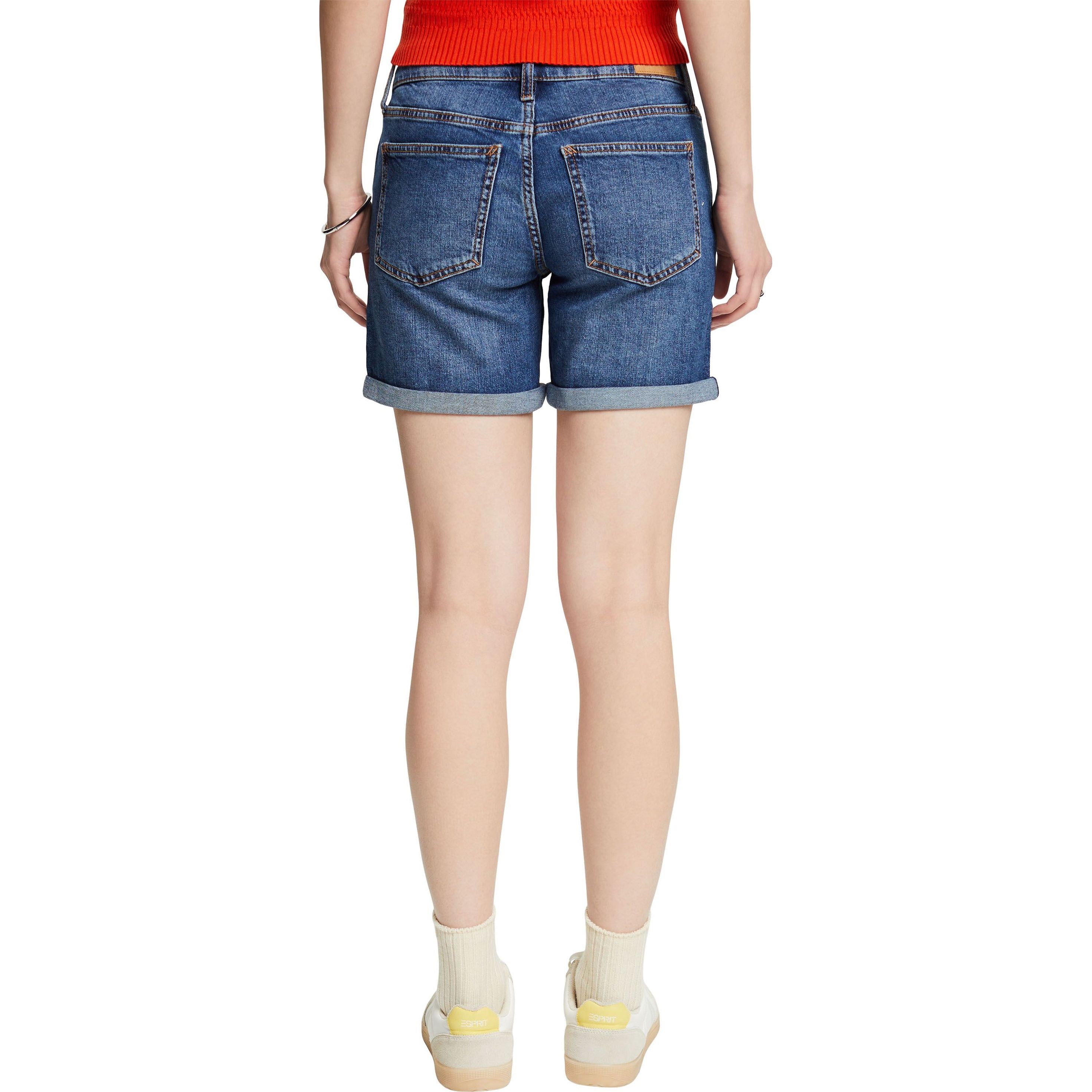 ESPRIT Šortai moterims, Mėlyna, rcs m reg Shorts 3