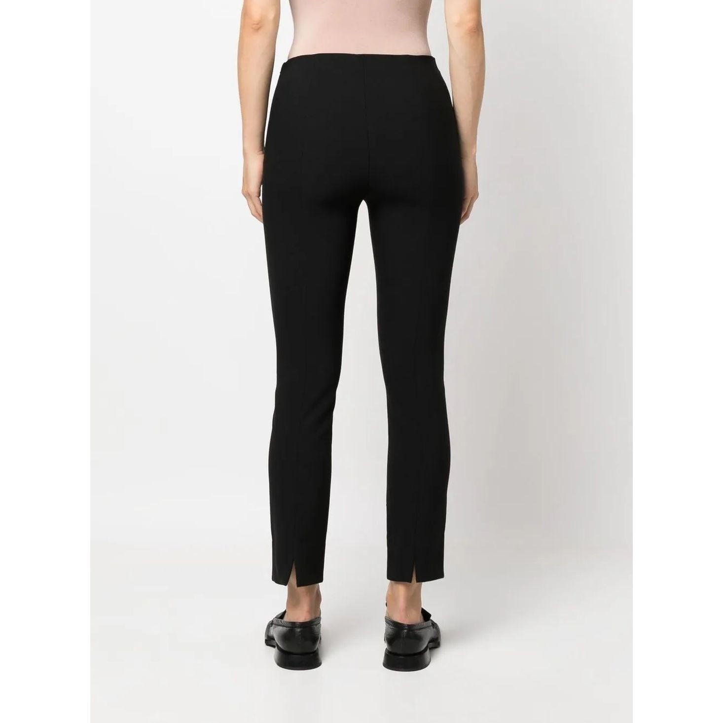 VINCE Tamprės moterims, Juoda, Stitch front seam legging 3
