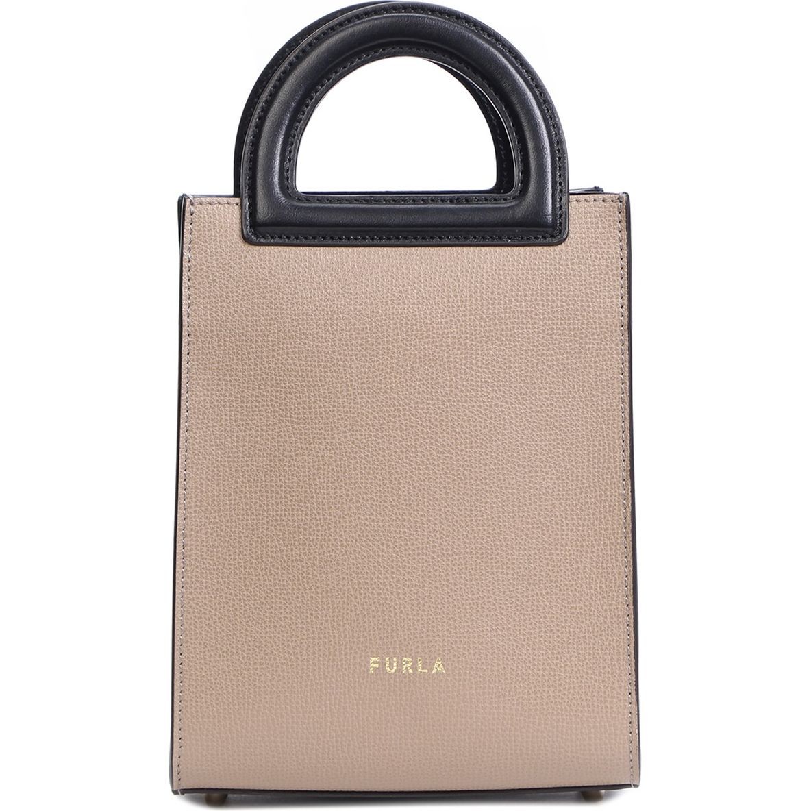 FURLA Pirkinių krepšys moterims, Ruda, Furla dara mini tote 1